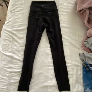 Black lululemon leggings